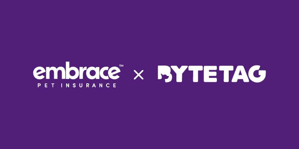 Exciting Partnership Between ByteTag and Embrace Pet Insurance Enhances Pet Safety